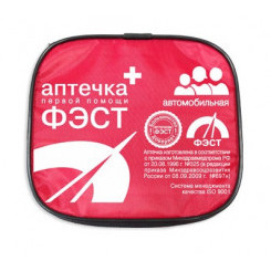 Аптечка ФЭСТ автомобильная мягкий футляр Аптечка ФЭСТ автомобильная мягкий футляр